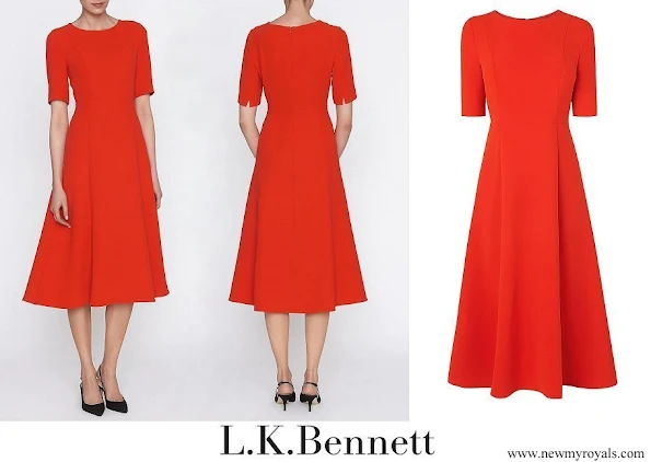 Kate Middleton wore her L.K. Bennett Cayla dress