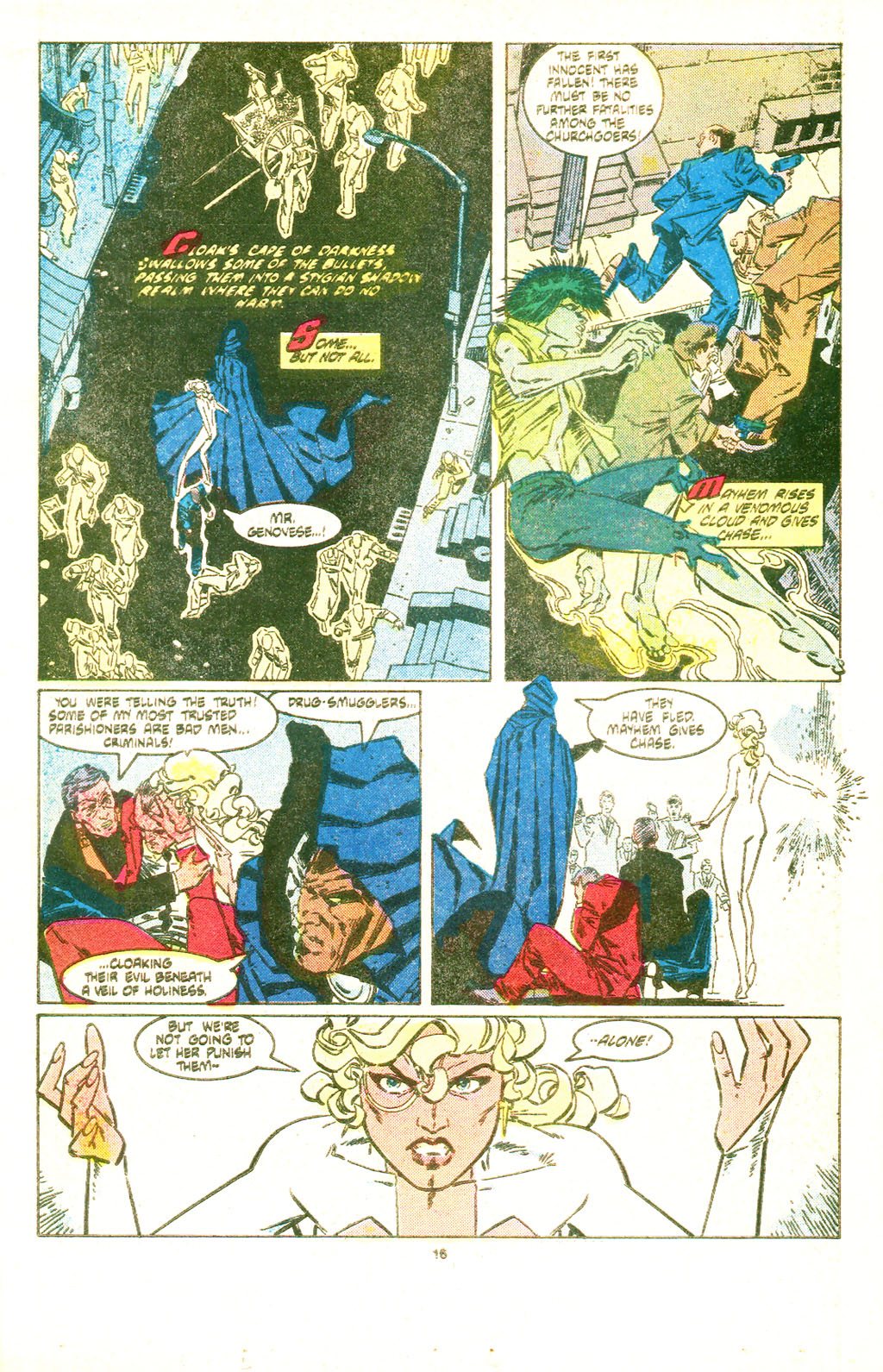 Read online Cloak and Dagger (1985) comic -  Issue #6 - 17