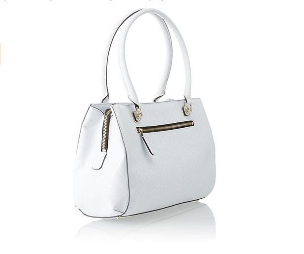 Buy Shoes and Bags UK: Guess Gorgeous Handbag White Rose Gold Floral Embroidery Crossbody bag ...