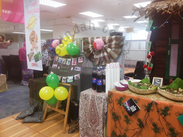 hiasan gerai jamuan hari raya - Gerald Bennett