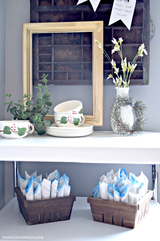 Simple steps for restoring a vintage white 3 shelf rolling cart to add a farmhouse touch to your home