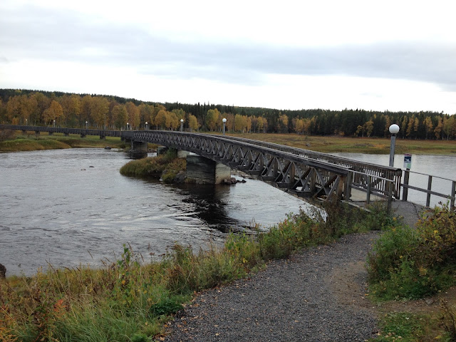 พักร่างที่ Storforsen