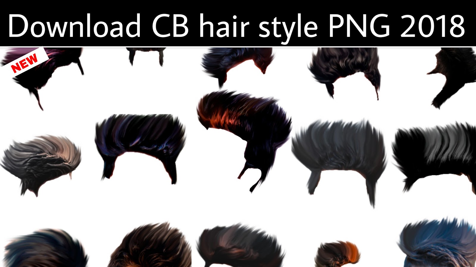 cb hair png download for Picsart | download all cb edit hair style png -  editingpng