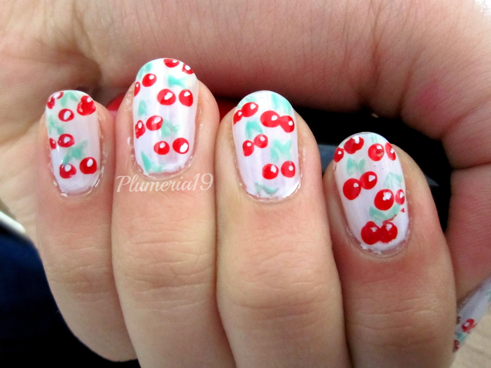 Cherry Nail Art for Beginners - wide 7