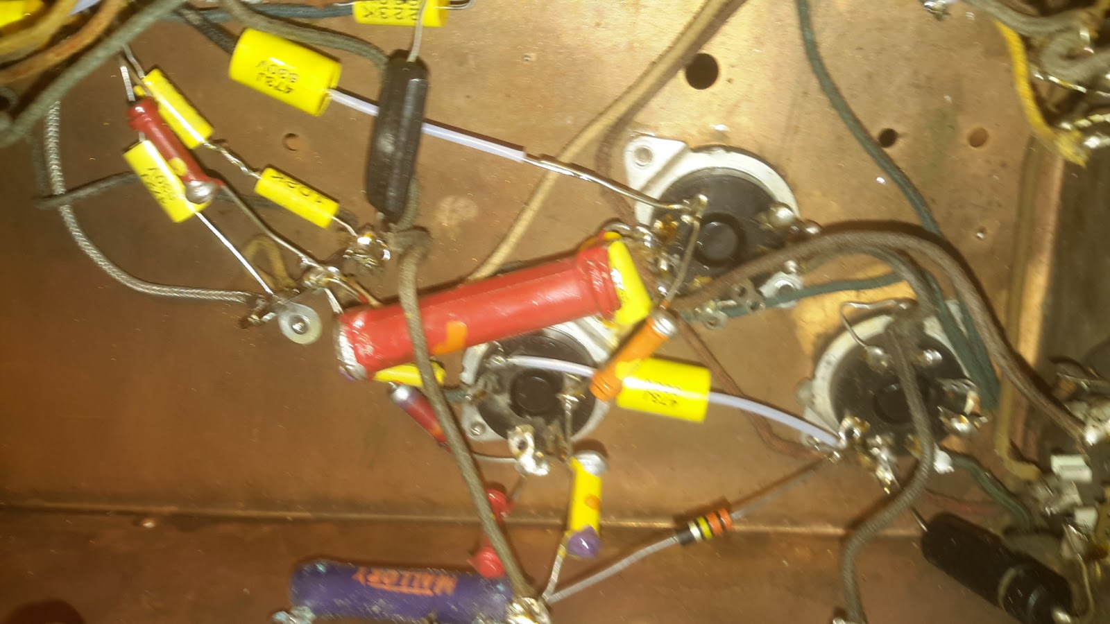 Steve's Eclectic Radio Blog Zenith Chairside Capacitor Madness!