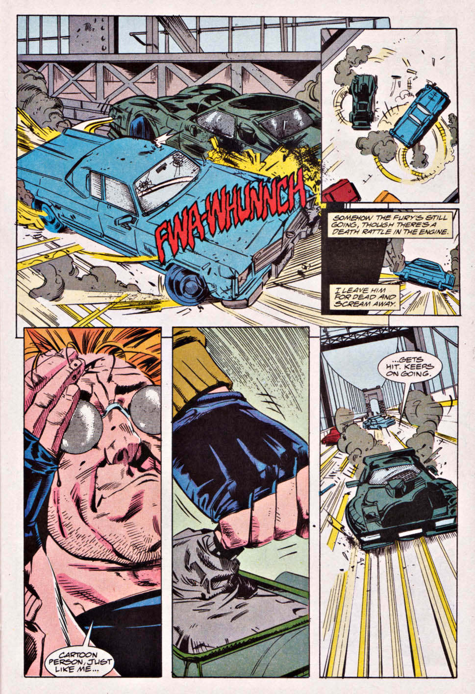 Read online The Punisher (1987) comic -  Issue #72 - Life during Wartime - 9