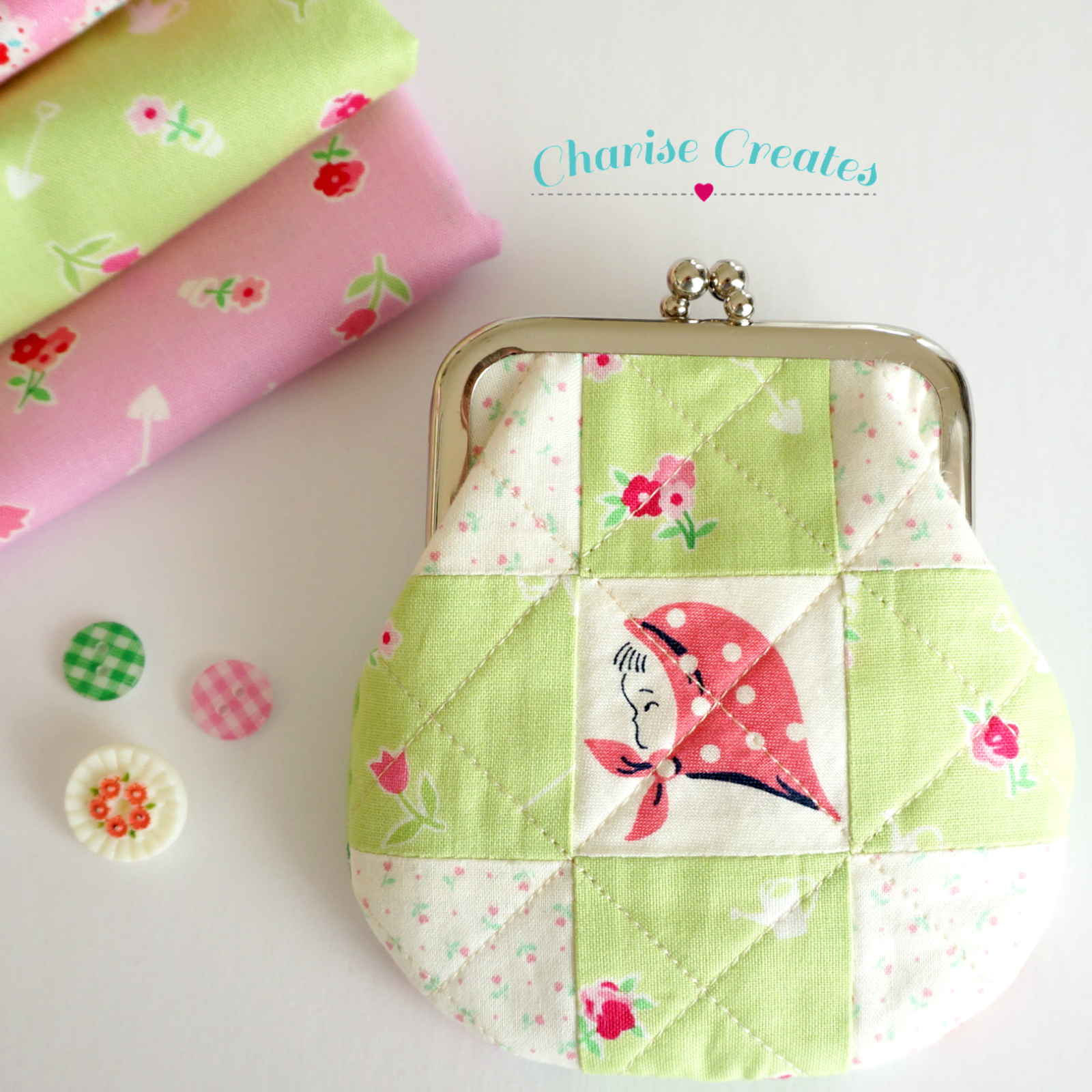 Charise Creates The Purse Clasp Book Sew Along all together!