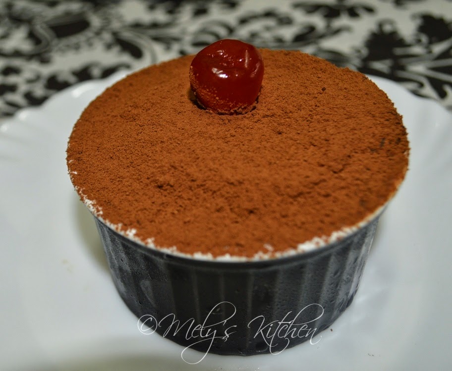 Single Serving Chocolate Cake Mely's kitchen