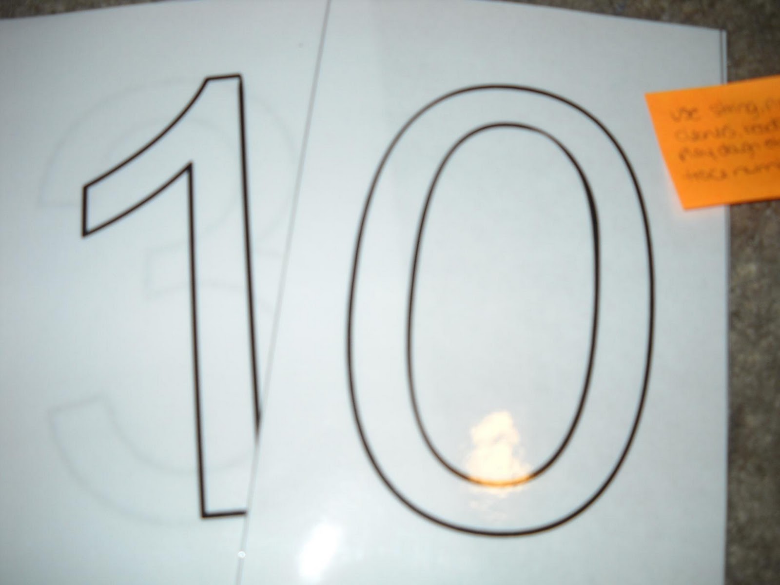 Dylan's Autism Recovery Number Activities