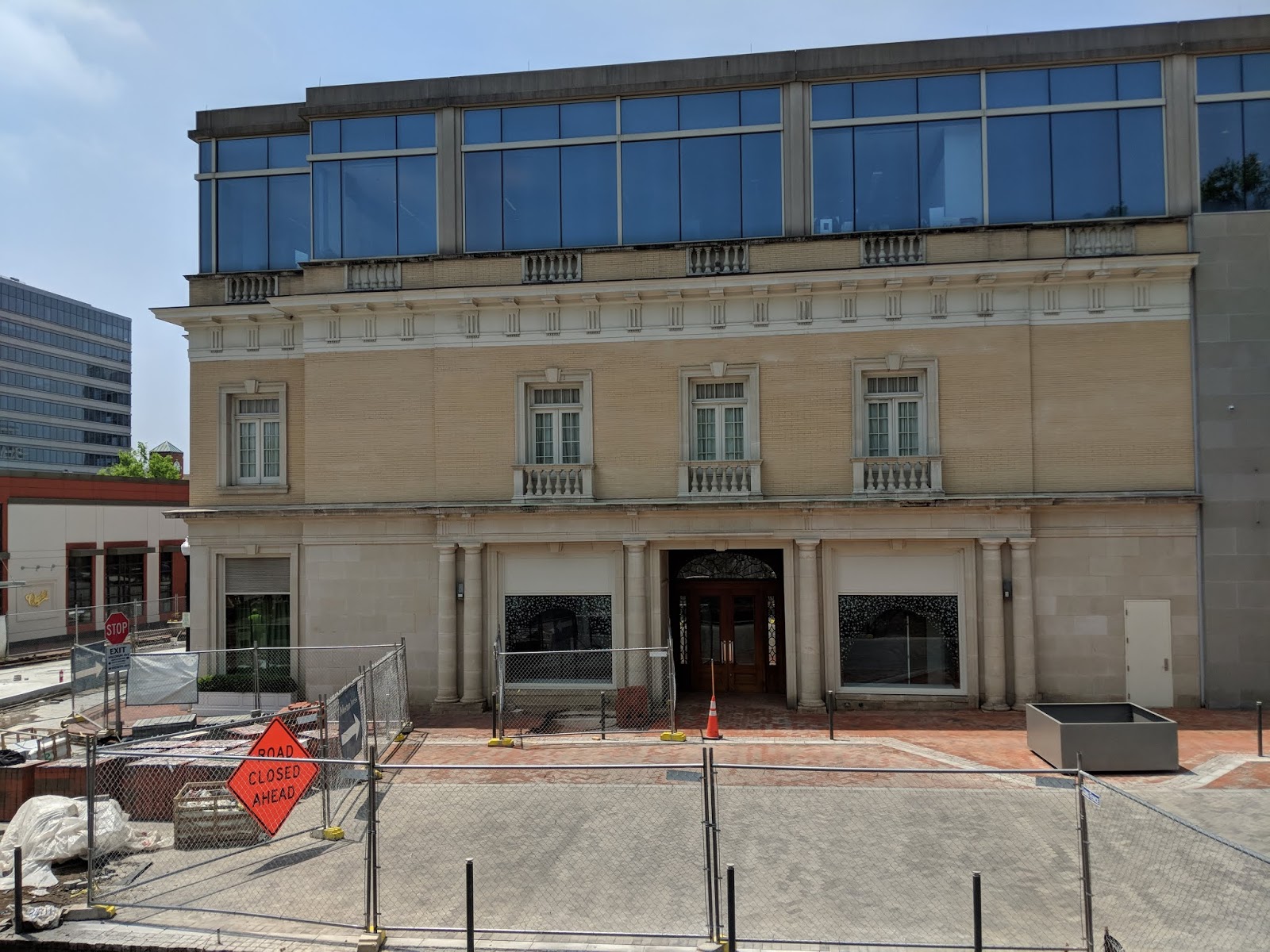 Robert Dyer Bethesda Row Collection at Chevy Chase construction