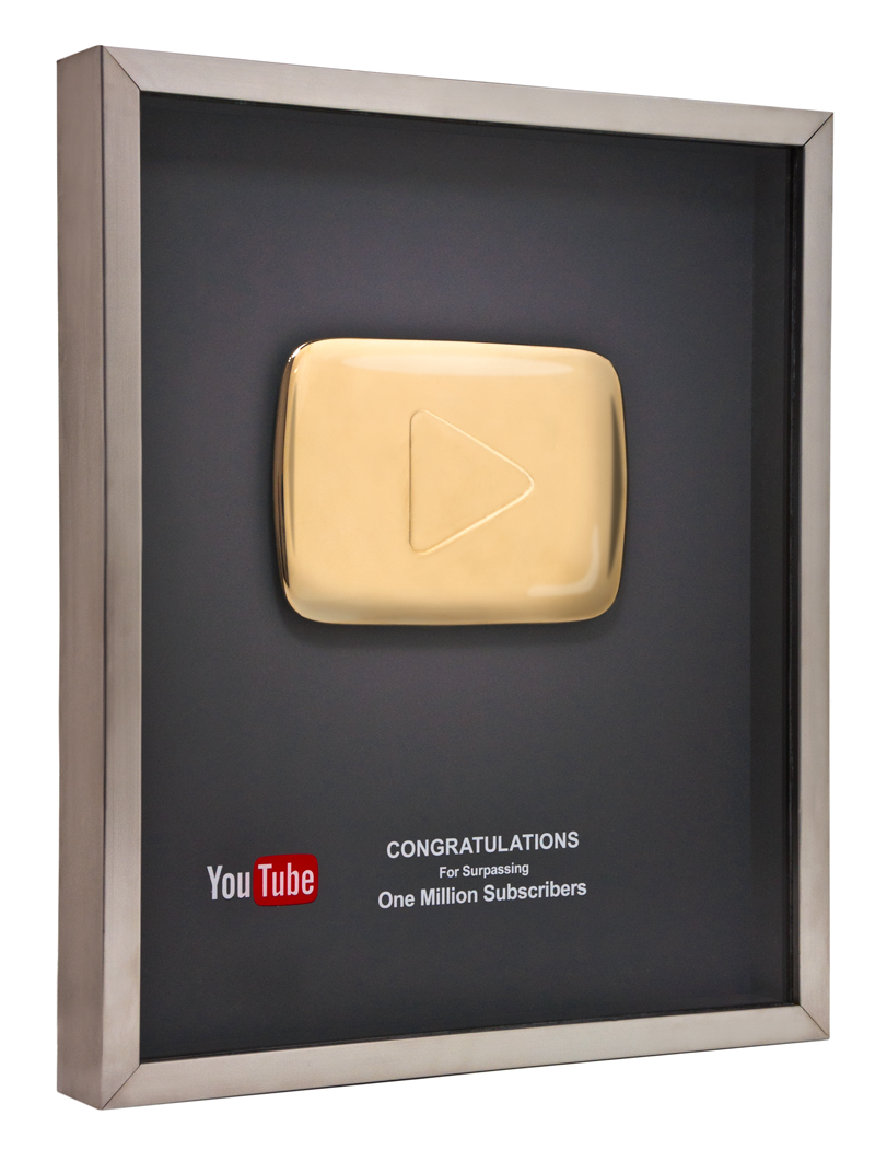 Gold button Youtube: what is it and how to get it Gold button Youtube: what is it and how to get it