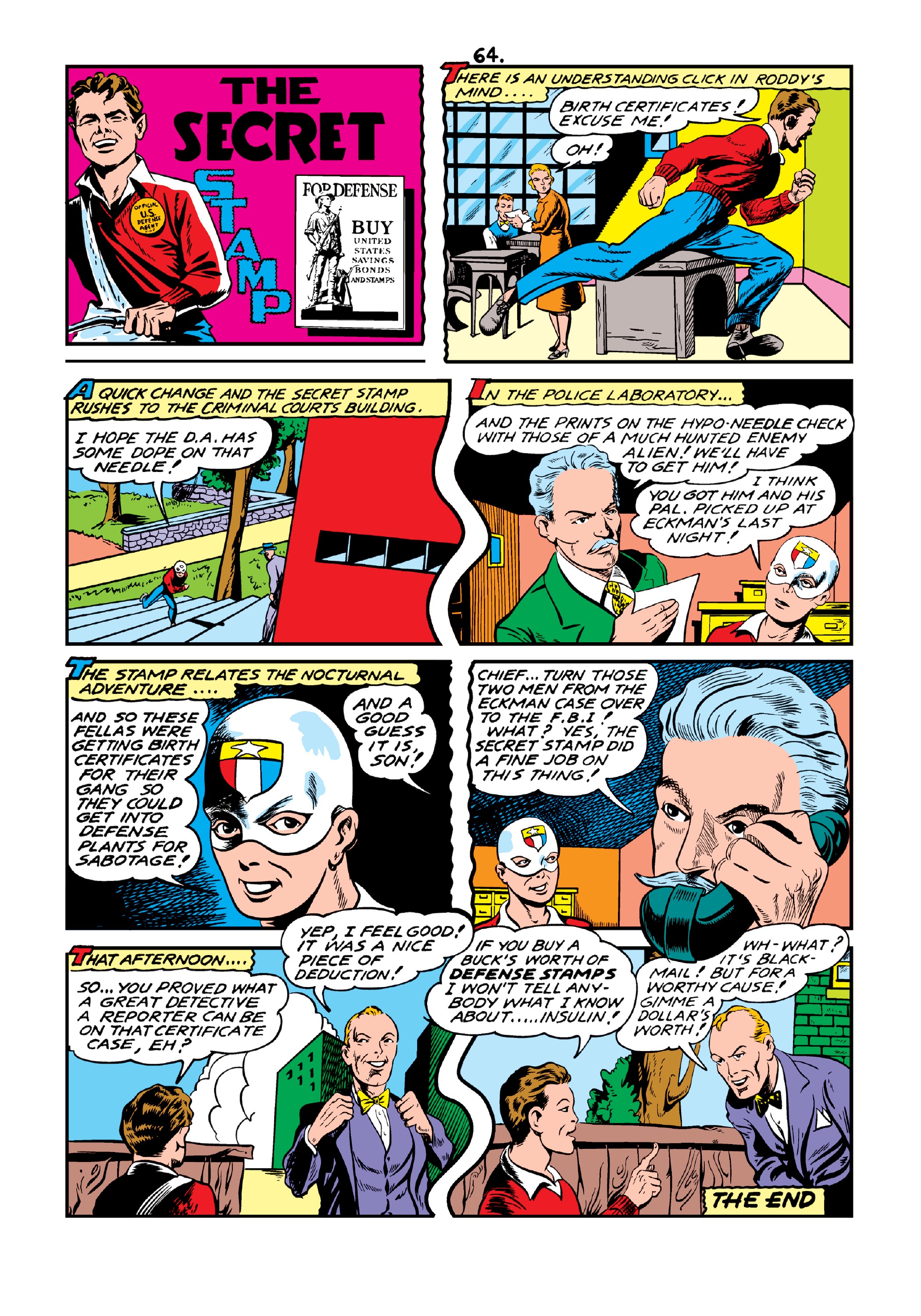 Read online Marvel Masterworks: Golden Age Captain America comic -  Issue # TPB 5 (Part 1) - 73
