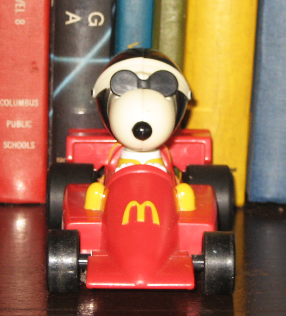 Snoopy Race Car Driver