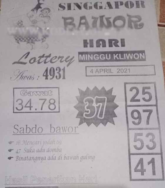 Prediksi Syair Sgp 4 April 2021 Togel Singapore Pangkalantoto Prediksi Syair Sgp 4 April 2021 Togel Singapore Pangkalantoto