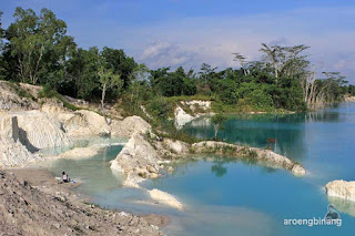 danau kaolin belitung