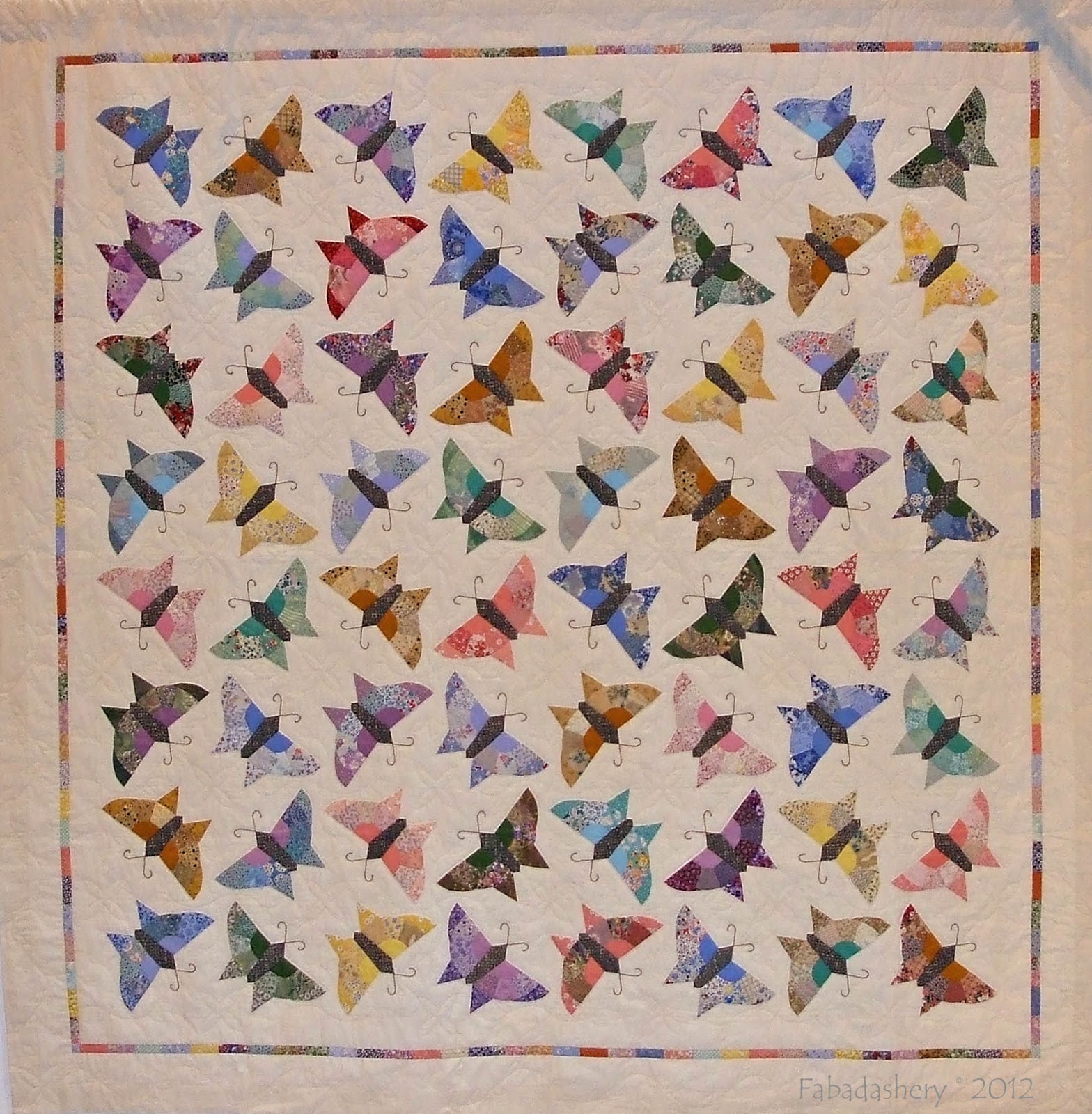 Fabadashery 1 Butterfly Quilt Inspiration Behind the Quilt