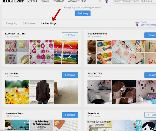 How to get more followers on bloglovin