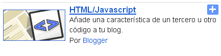 Widgets para blogger