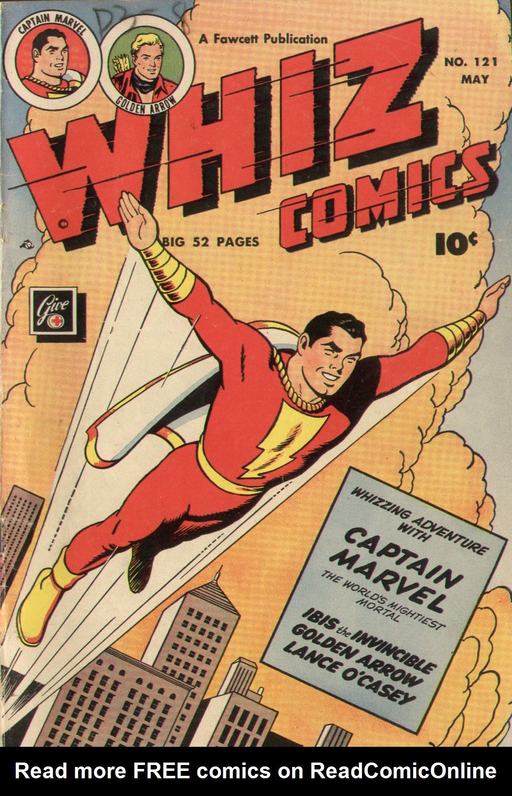 Read online WHIZ Comics comic -  Issue #121 - 1