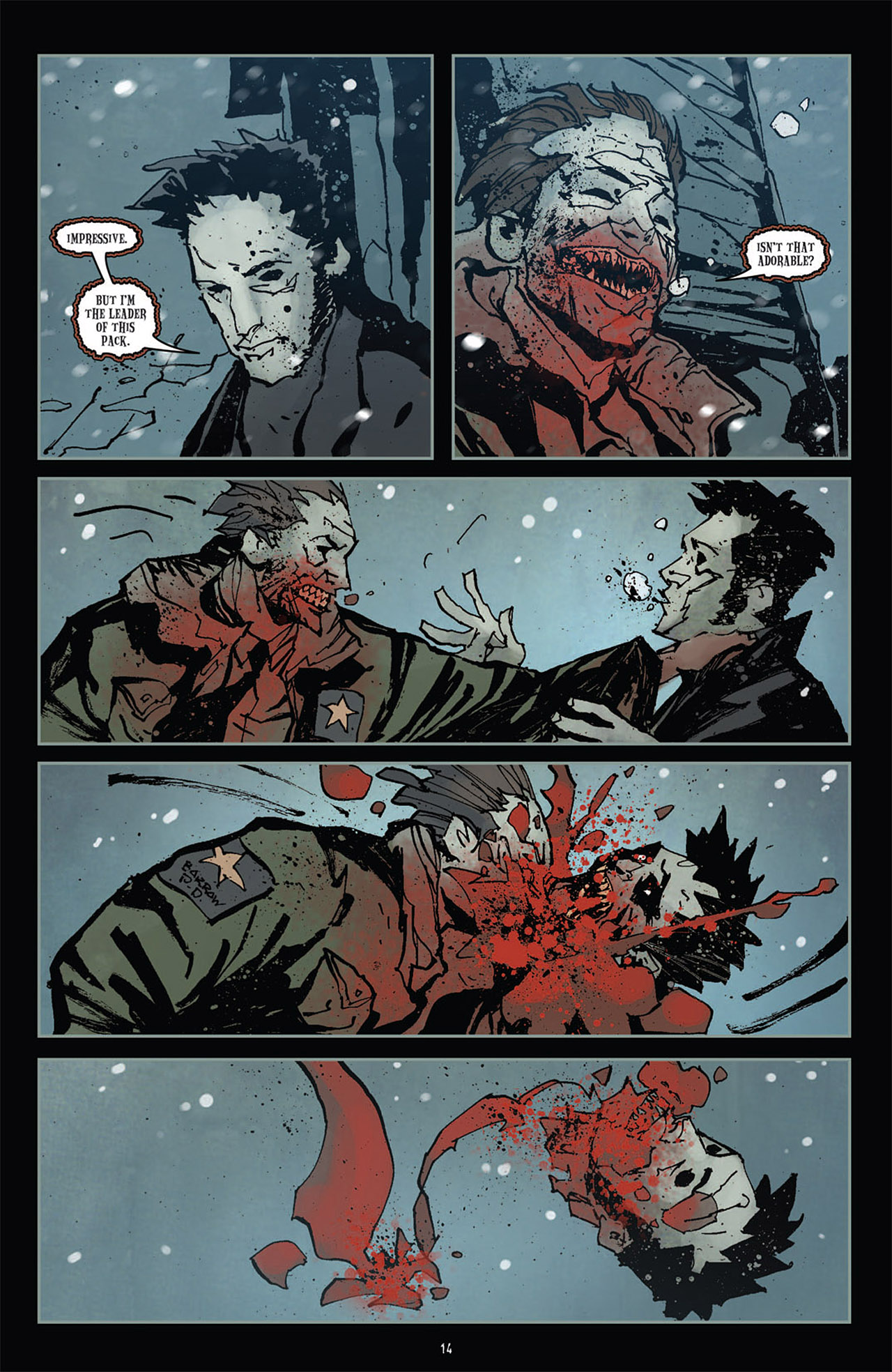 Read online 30 Days of Night (2011) comic -  Issue #6 - 16