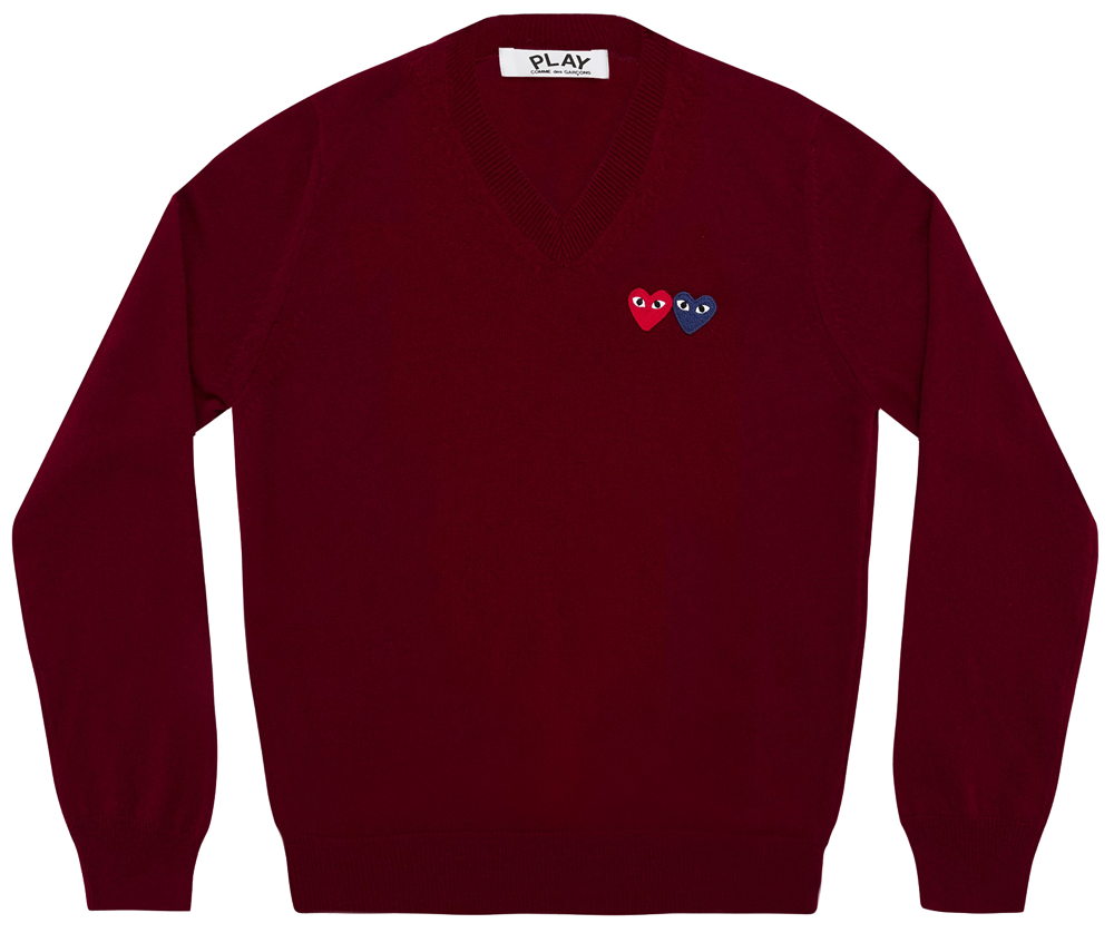 cdg double heart
