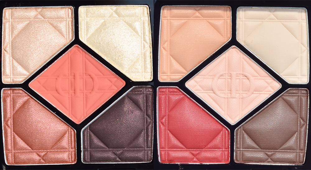 Dior Couleurs Eyeshadow Quints Review, Swatches (Part 2) By
