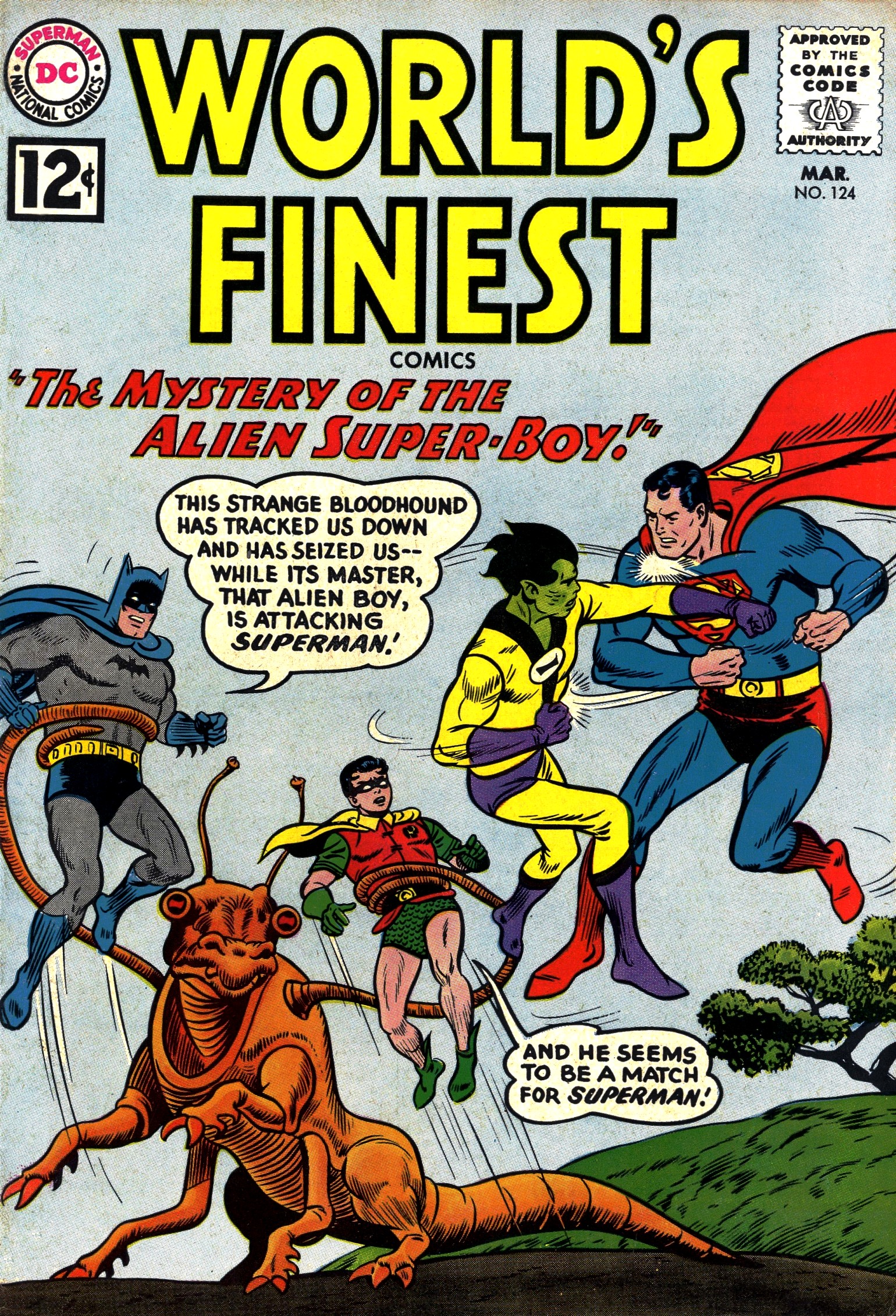 Read online World's Finest Comics comic -  Issue #124 - 1