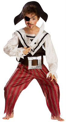 A merced de Viento software Todo Halloween: cómo hacer un disfraz de pirata para niños con patrones