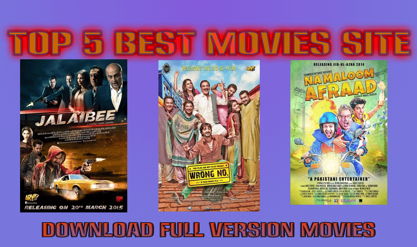 Top 5 Best Movie Sites To Download Full Version Movies PakJinza