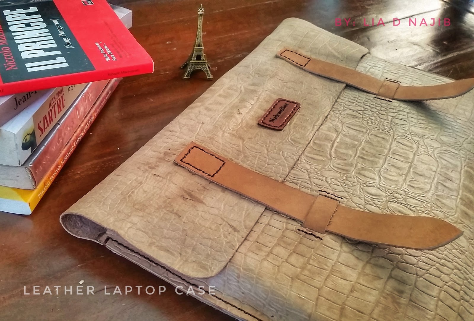 DIY Leather Laptop Case