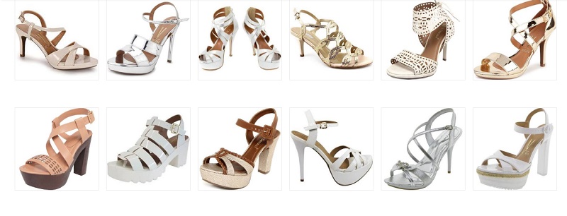 Sandálias e sapatos femininos para o reveillon reveion - reveillon sapatos femininos