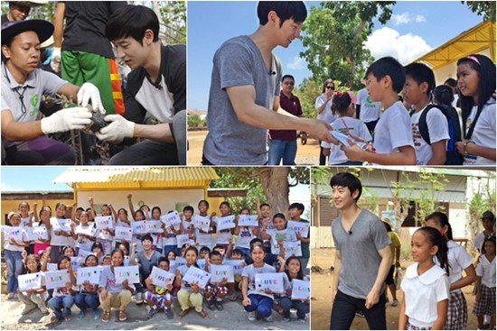 Korea Observer: Korean actor Lee Je-hoon visits PH to help