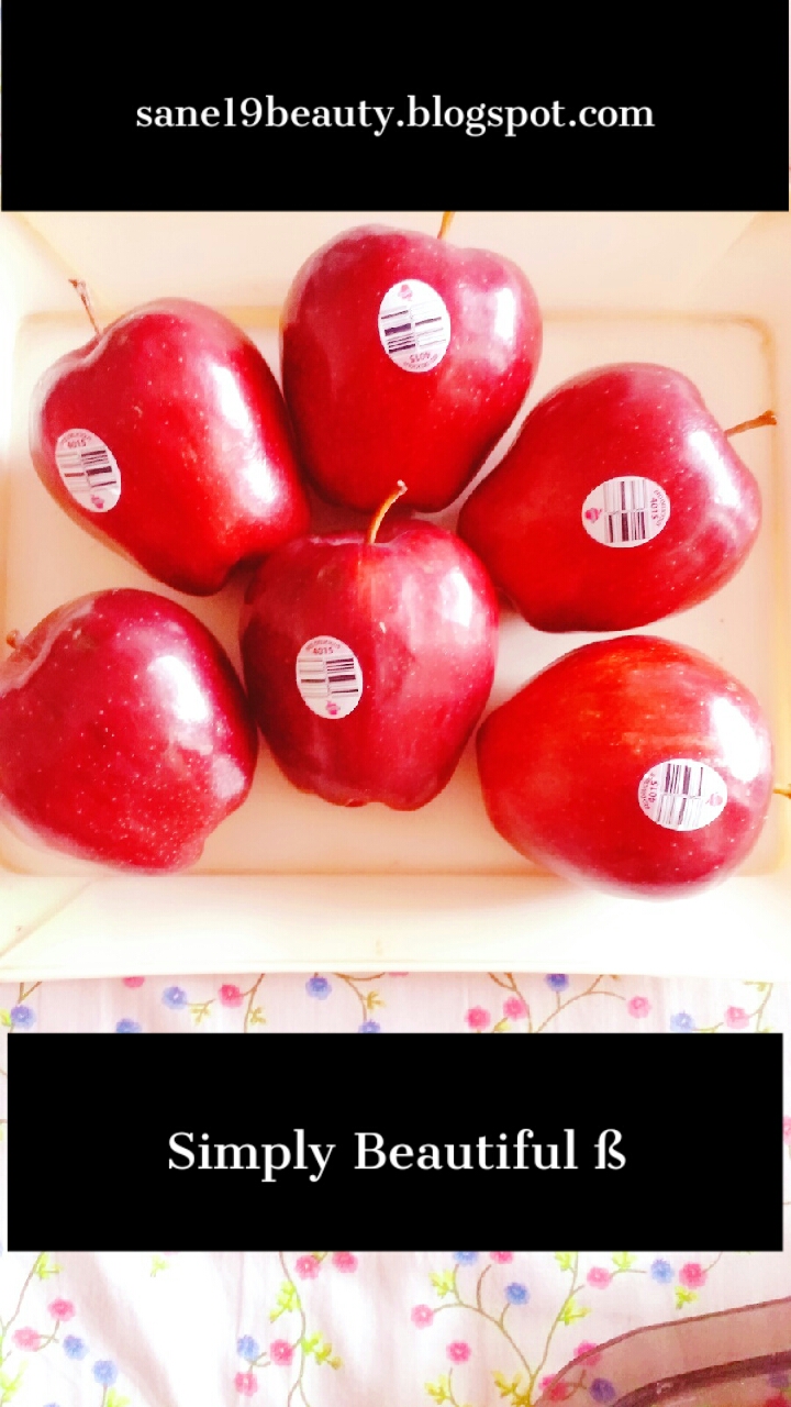 Beauty benefits of Apple for hair.