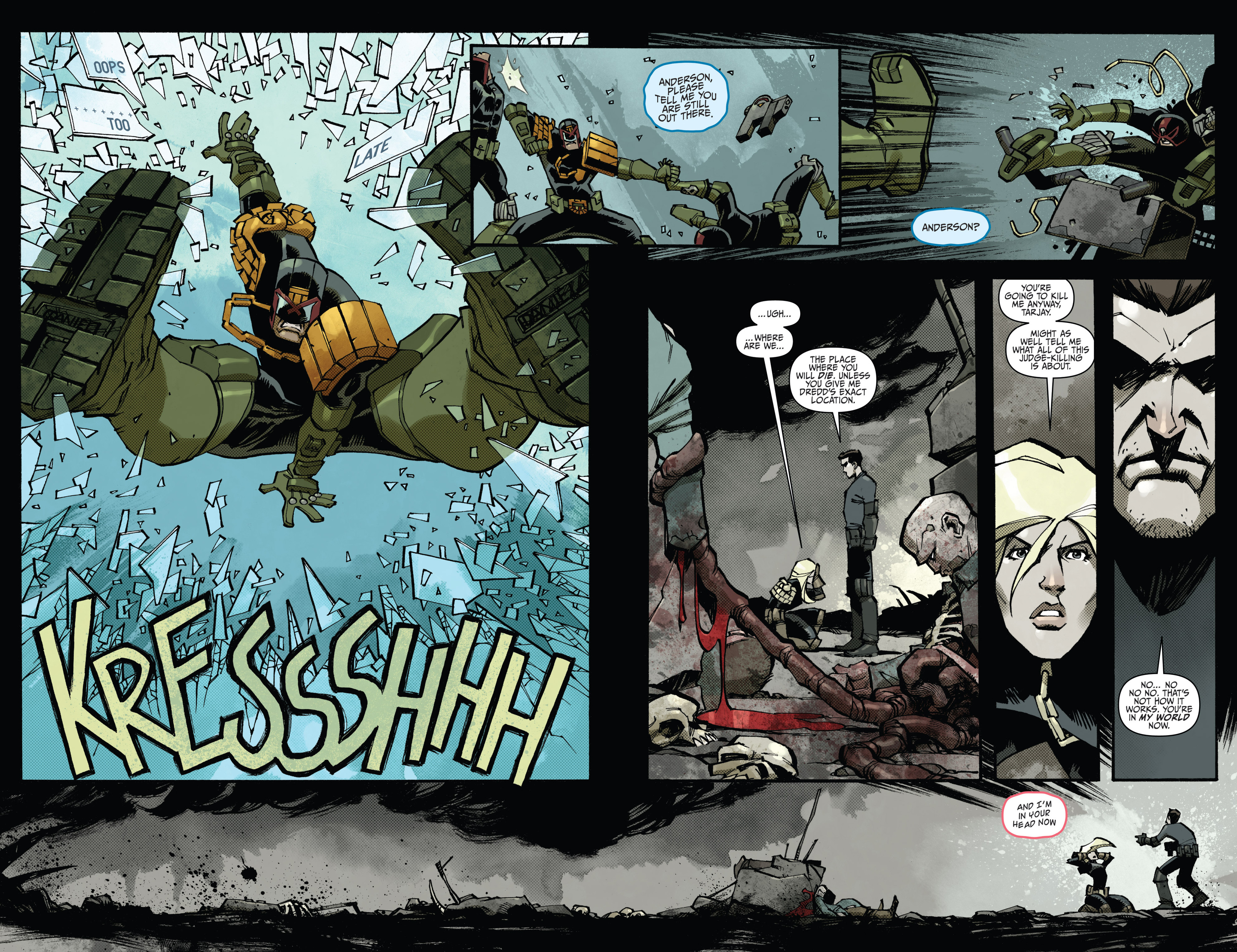 Read online Judge Dredd (2012) comic -  Issue #15 - 13
