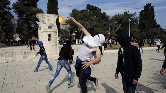 FireBomb palestinian Mount of Temple FireBomb palestinian Mount of Temple