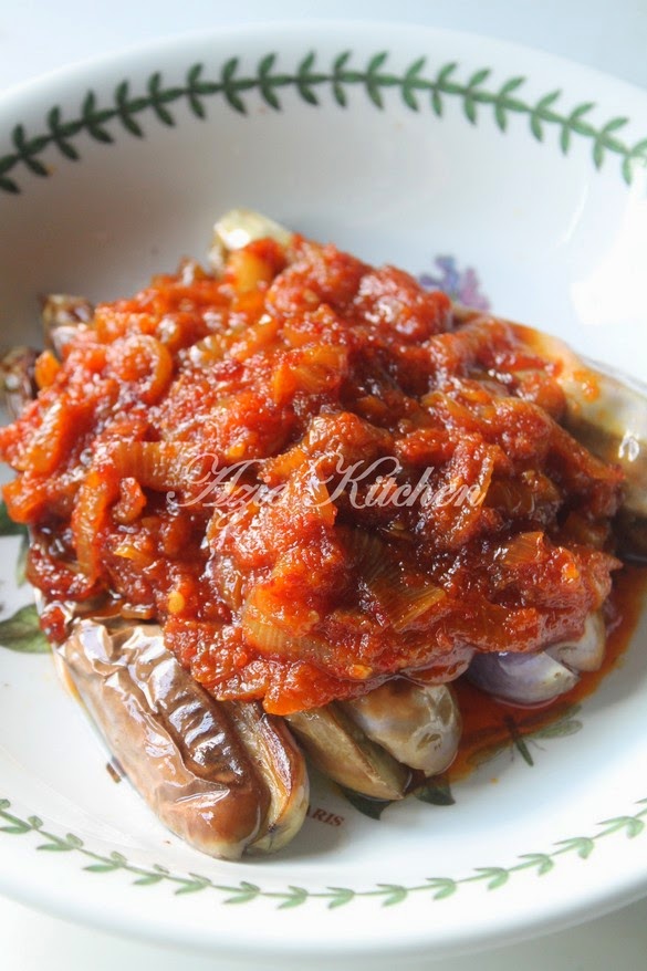 Terung Goreng Berlado Kegemaran Azie Azie Kitchen