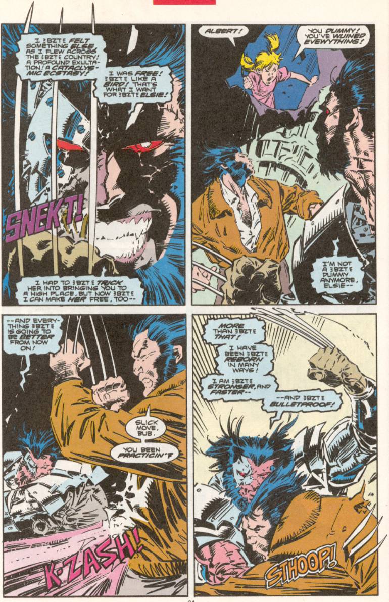 Read online Wolverine (1988) comic -  Issue #40 - 19