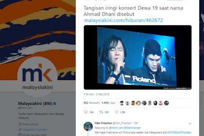 Tangis Pun Pecah.. Tribute Untuk Ahmad Dhani Korban Rezim Hadapi Dengan Senyuman Konser Tuhan 19 Malaysia