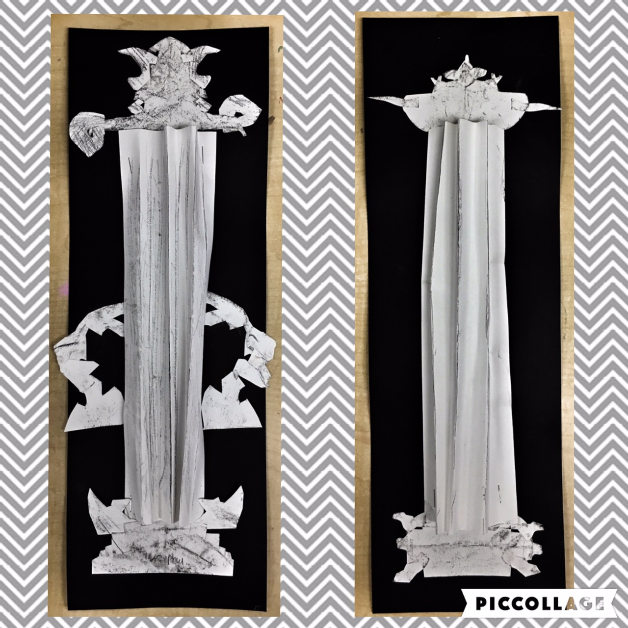 WEST MIDDLETON ART SMARTIES Gr. 3 Ancient Greek Columns