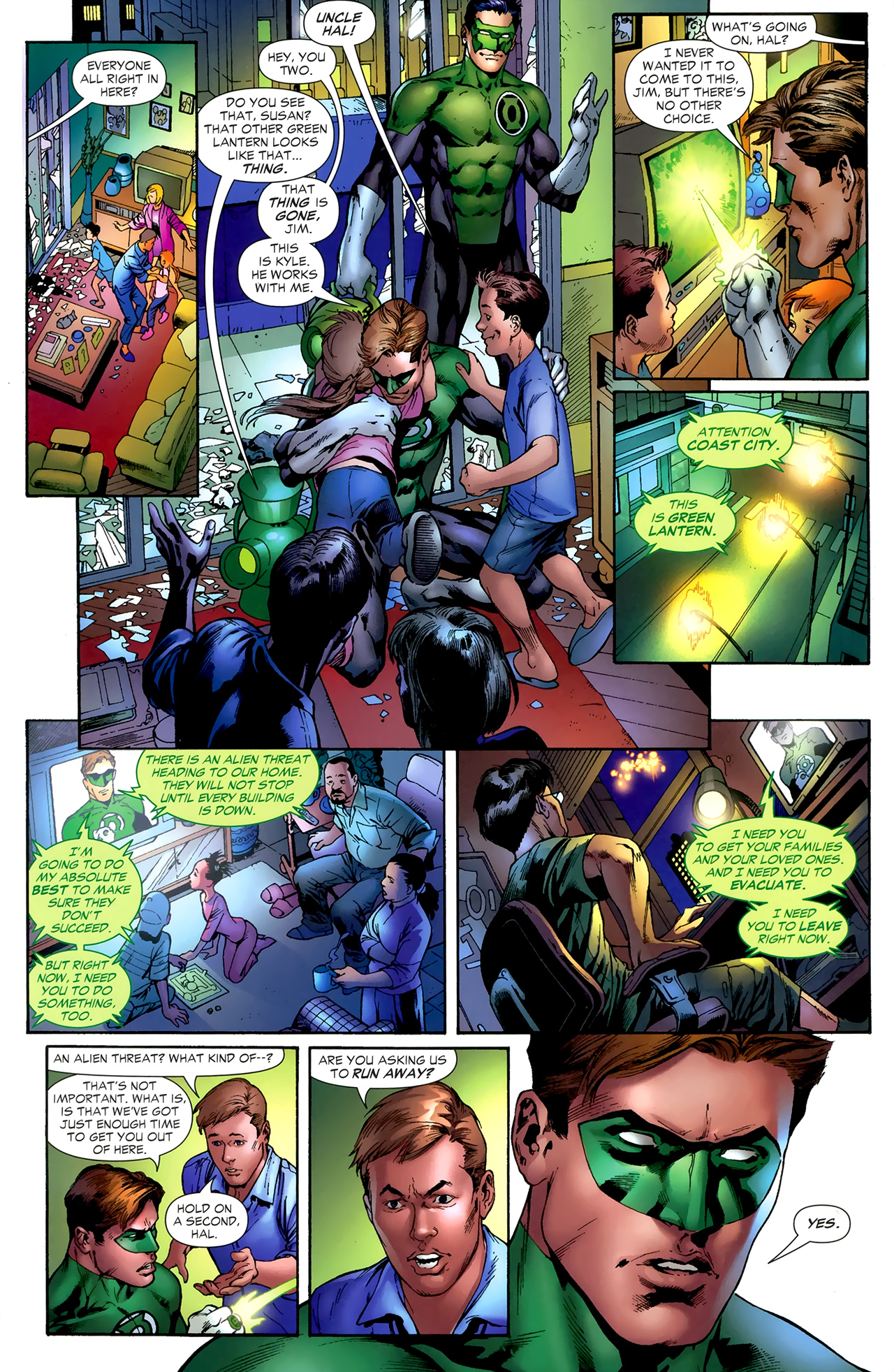 Read online Green Lantern (2005) comic -  Issue #25 - 10
