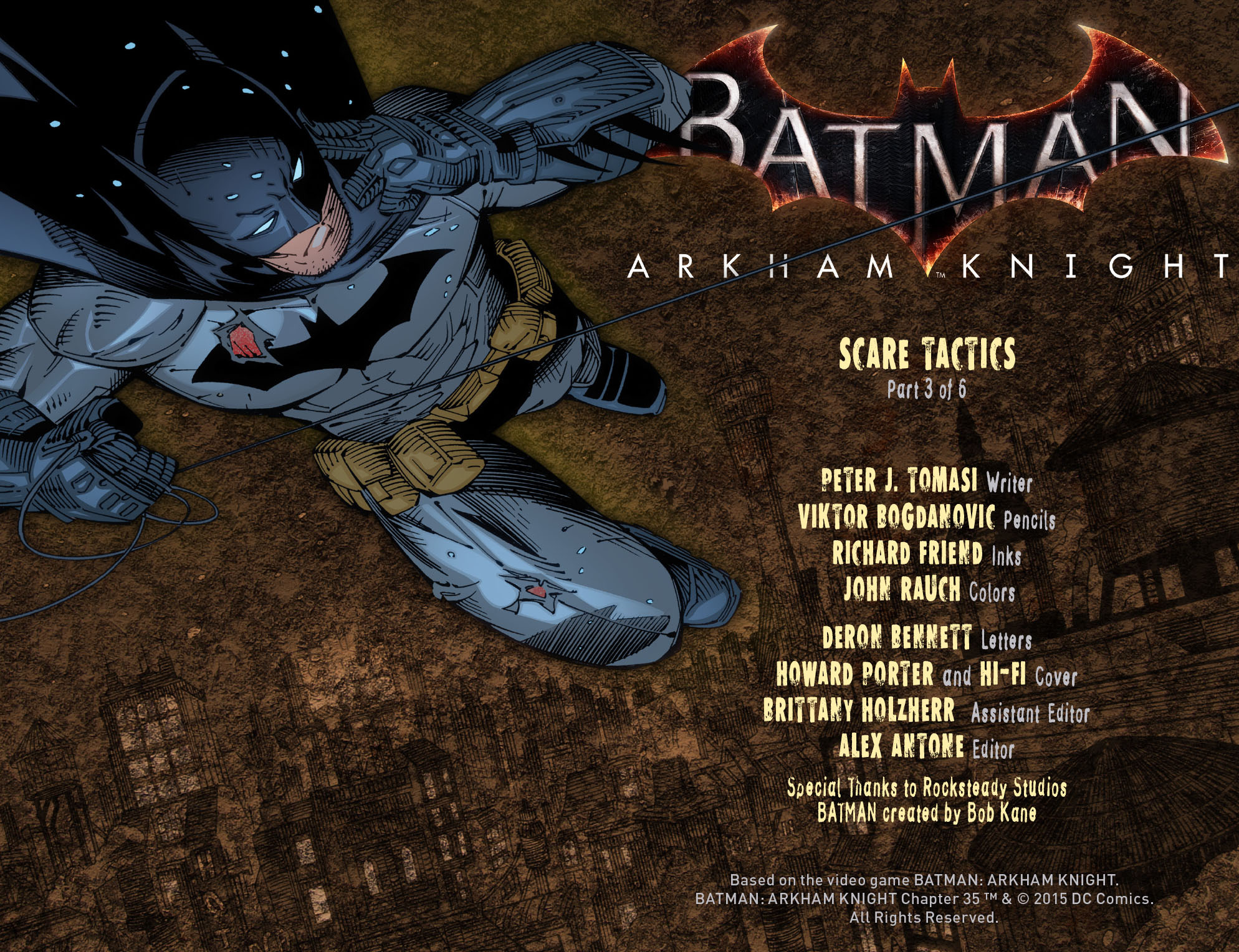 Batman: Arkham Knight [I] issue 35 - Page 2