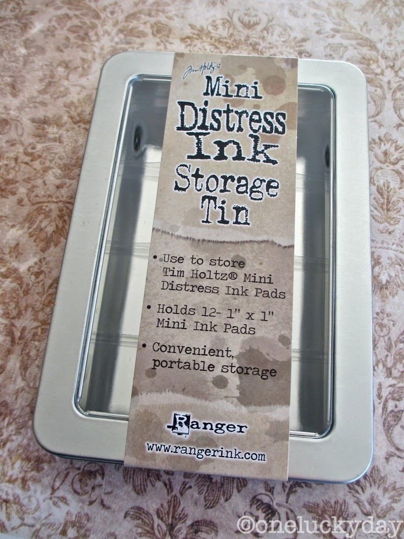 Tim Holtz Mini Distress Ink Storage Tin