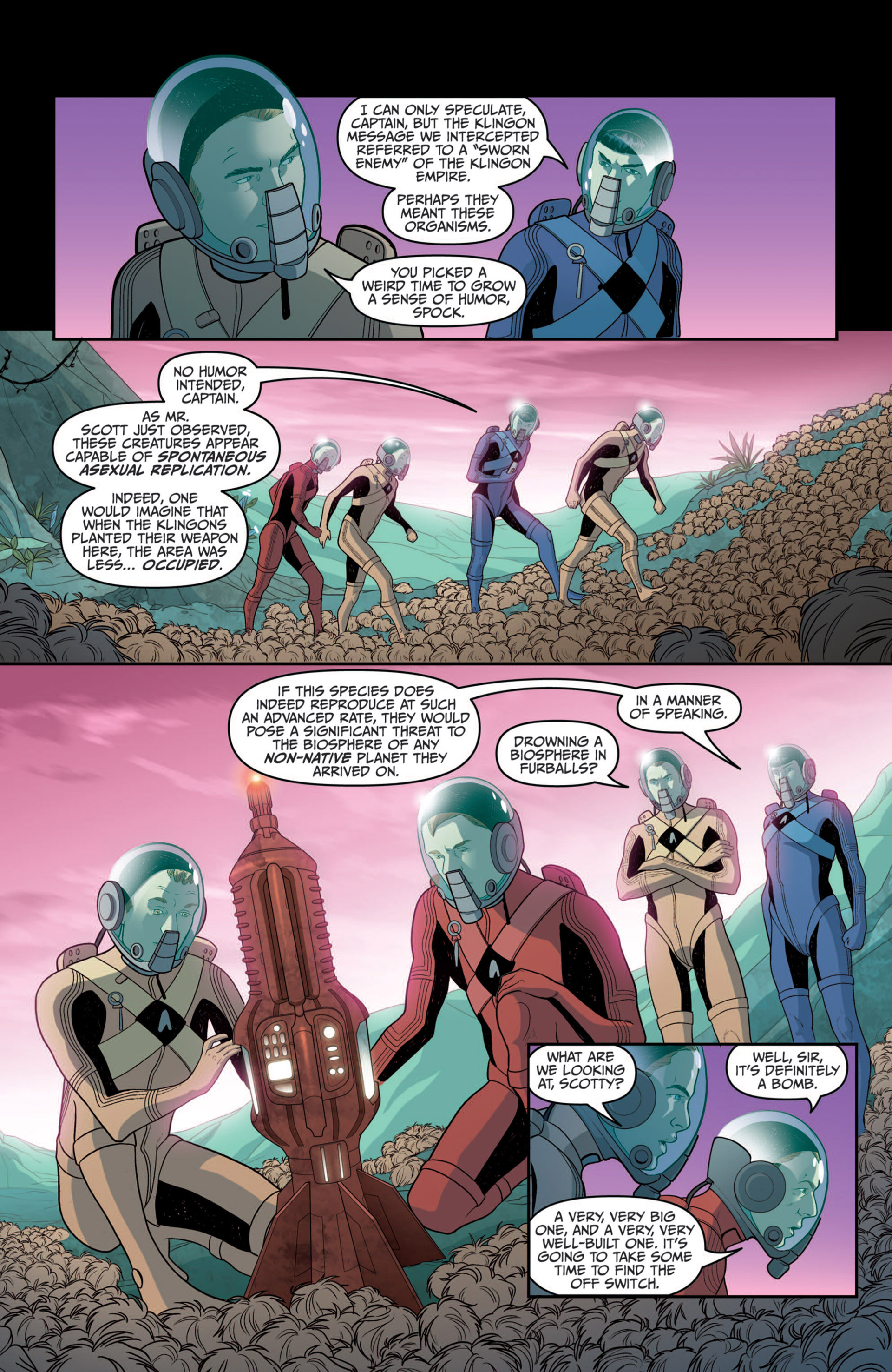 Read online Star Trek (2011) comic -  Issue #11 - 16