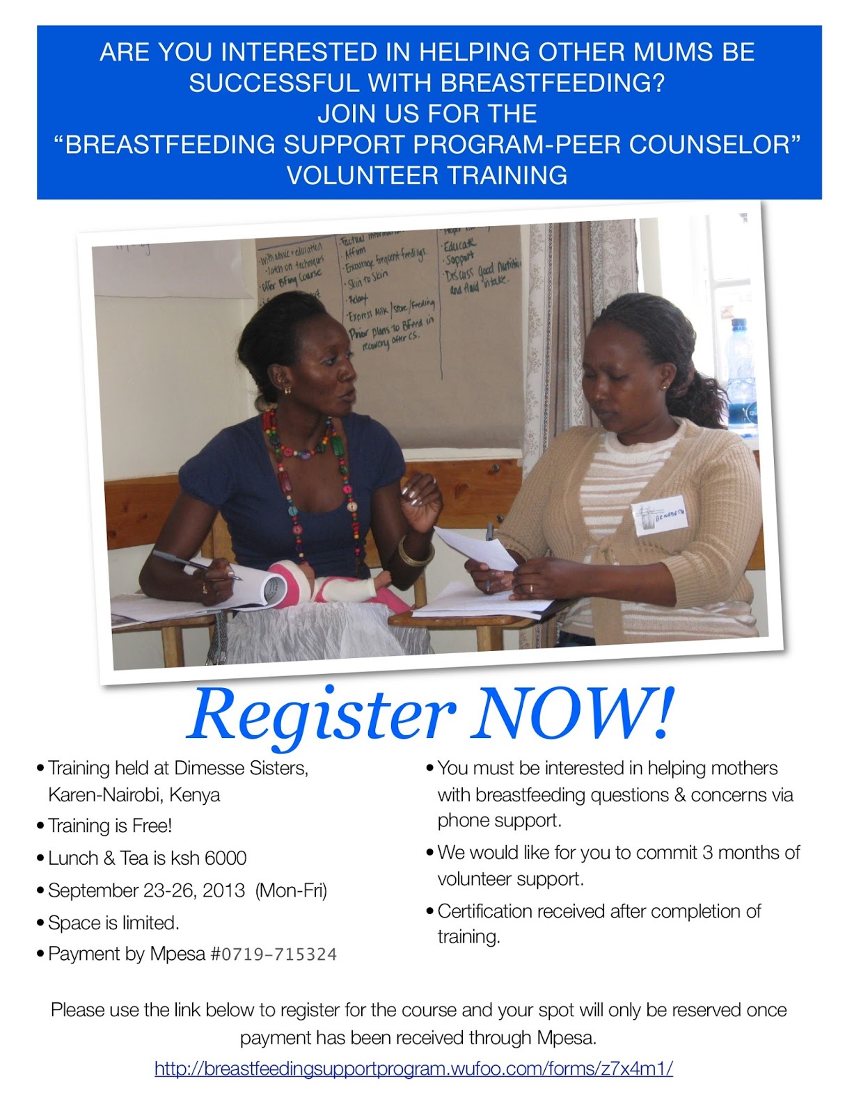 Breastfeeding Support Program Kenya