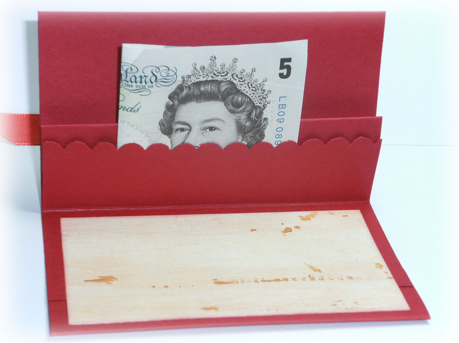 Alcoholinky Pop up gift card/money holder