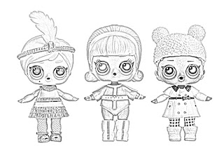 LOL Surprise! dolls coloring pages coloring.filminspector.com