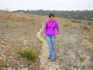 The Rimrock trail at the Balcones Canyonlands NWR