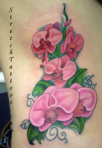 Back Tattoos Flowers. makeup Flower Tattoo Pictures