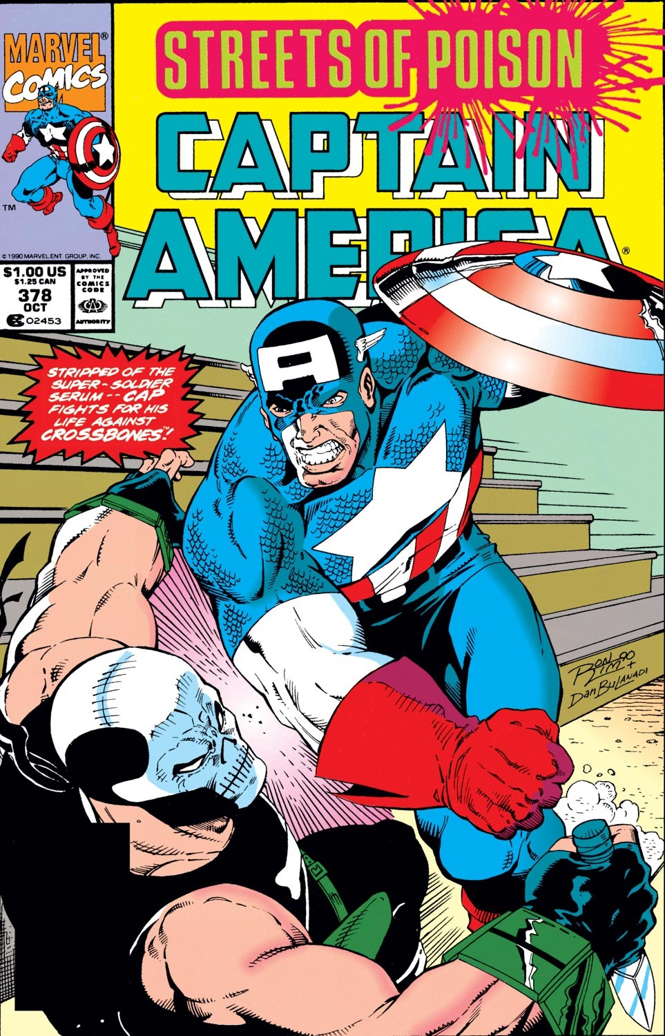 Read online Captain America (1968) comic -  Issue #378 - 1