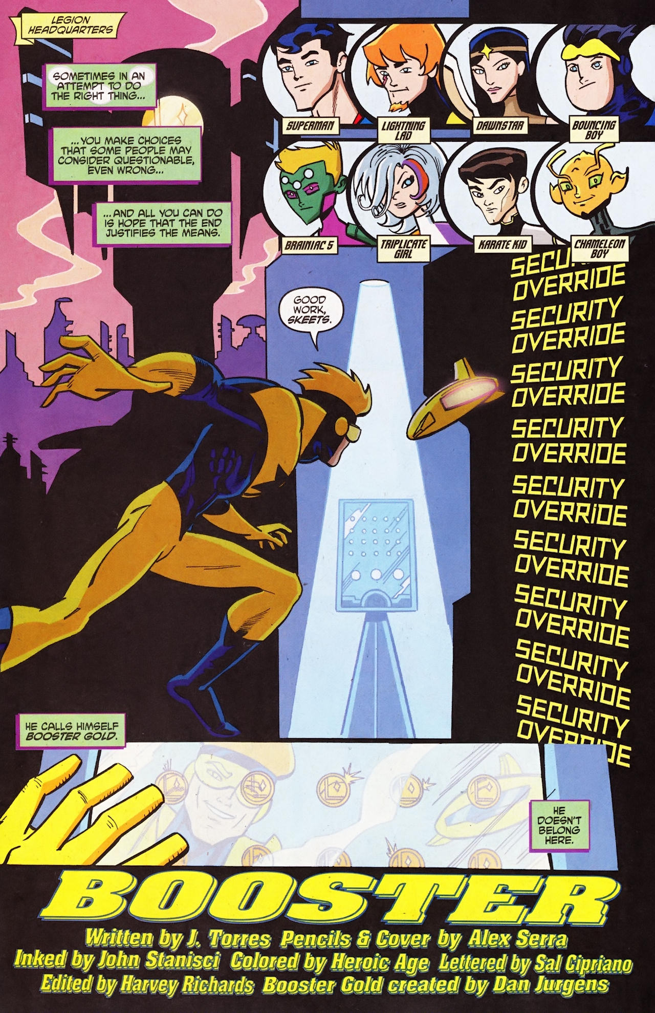 Read online The Legion of Super-Heroes in the 31st Century comic -  Issue #19 - 2